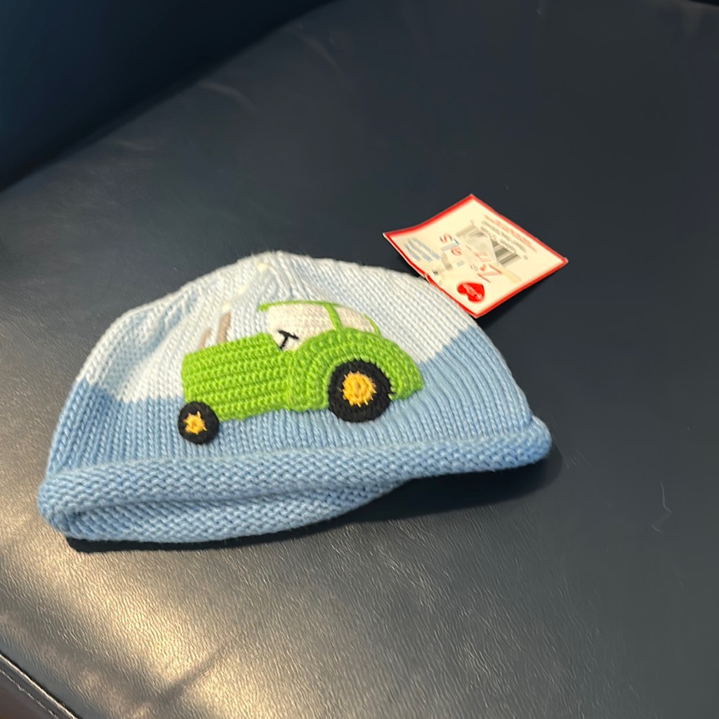 Knit Tractor Cap